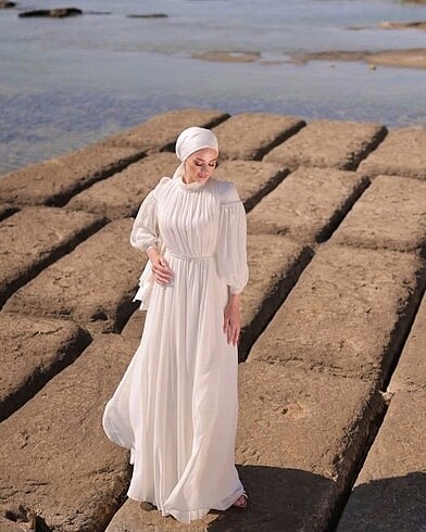 l Beden Tesettür nikah elbisesi