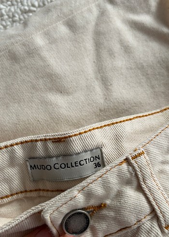 Bej Kadın Bol Kesim Midi Pantolon - Görsel 4