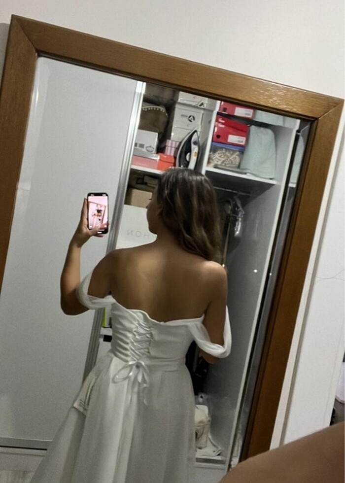 After elbisesi nikah elbisesi - Görsel 5