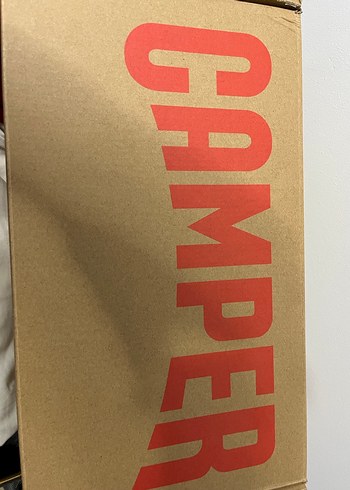 Camper Kırmızı Detaylı Siyah Erkek Spor Ayakkabı - Görsel 9