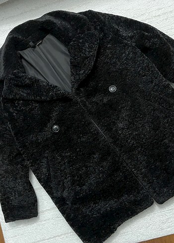 H&M kürk manto - Görsel 2