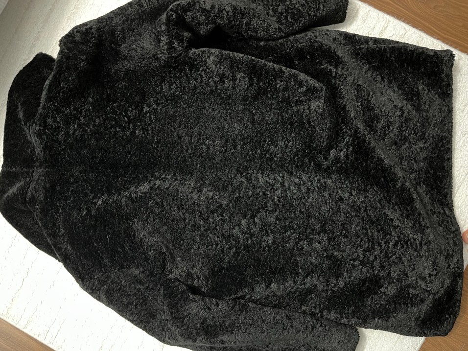 H&M kürk manto - Görsel 3