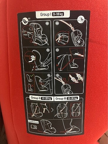 Kraft oto koltuğu - Görsel 12