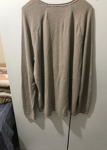 Bej erkekSalaş Uzun Kollu Kazak - Görsel 3