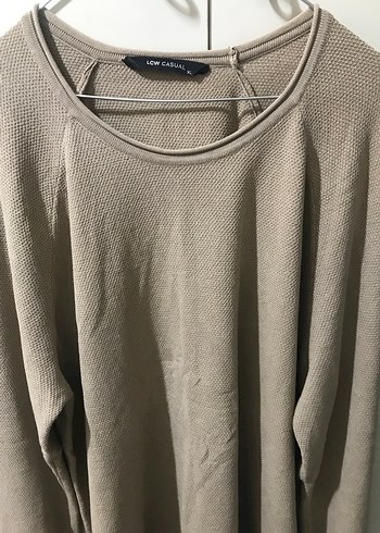 Bej erkekSalaş Uzun Kollu Kazak - Görsel 2