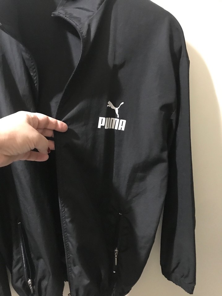 Siyah Puma Spor Rüzgarlık - Görsel 4