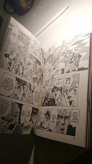  Beden Renk Jojo part 1 vol1 manga
