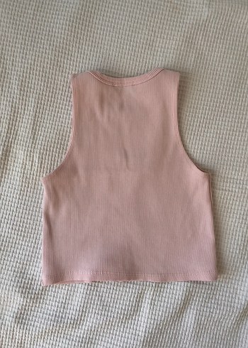 Mango Mango Pembe Pamuk Crop Top