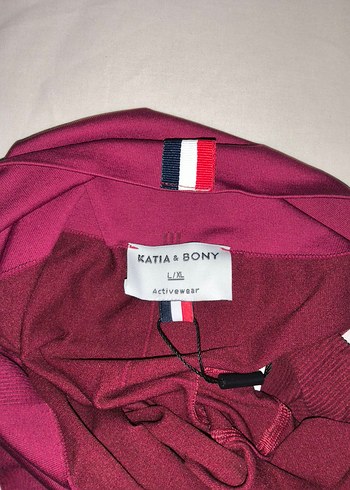 Katia&Bony Bordo Yüksek Bel Tayt - Görsel 3