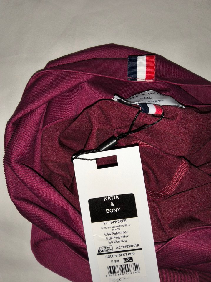 Katia&Bony Bordo Yüksek Bel Tayt - Görsel 5