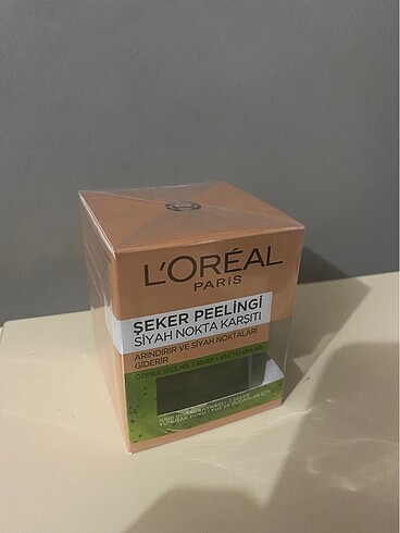 Loreal şeker peelingi