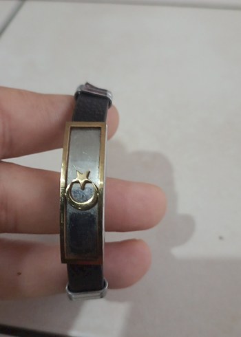 Siyah Minimalist Erkek Bileklik - Görsel 2