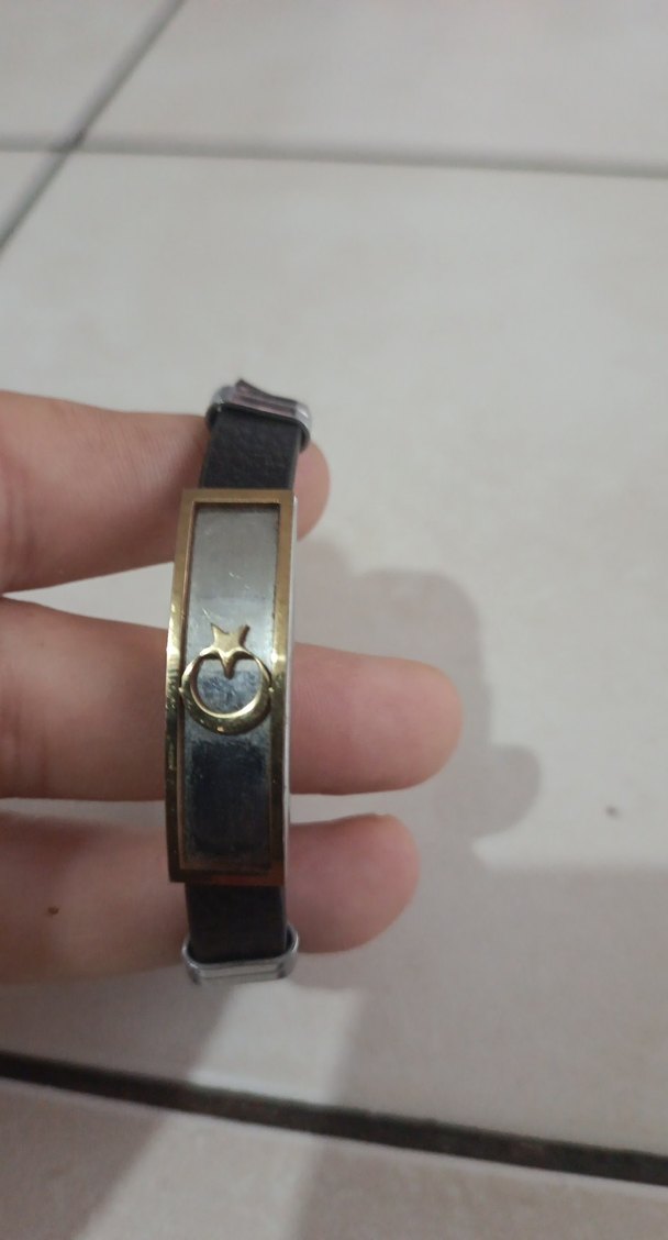 Siyah Minimalist Erkek Bileklik - Görsel 2