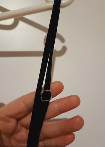 Siyah Uzun Askılı Kadın Elbise - Görsel 7