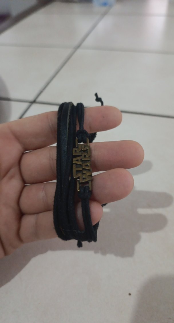 Siyah Rock Punk Erkek Bileklik - Görsel 2