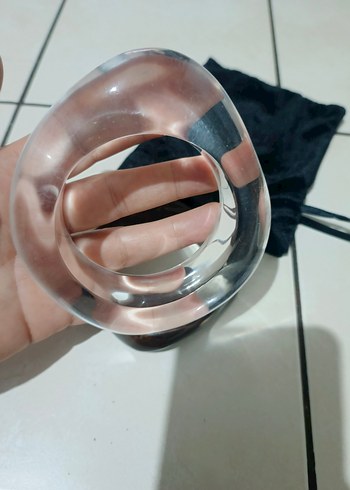 Siyah ve Şeffaf Kadın Bileklik Seti - Görsel 4