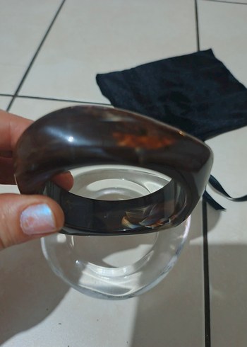 Siyah ve Şeffaf Kadın Bileklik Seti - Görsel 5