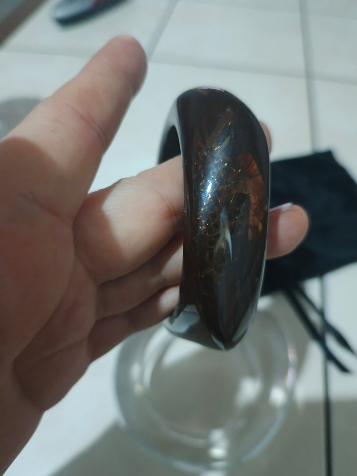 Siyah ve Şeffaf Kadın Bileklik Seti - Görsel 2