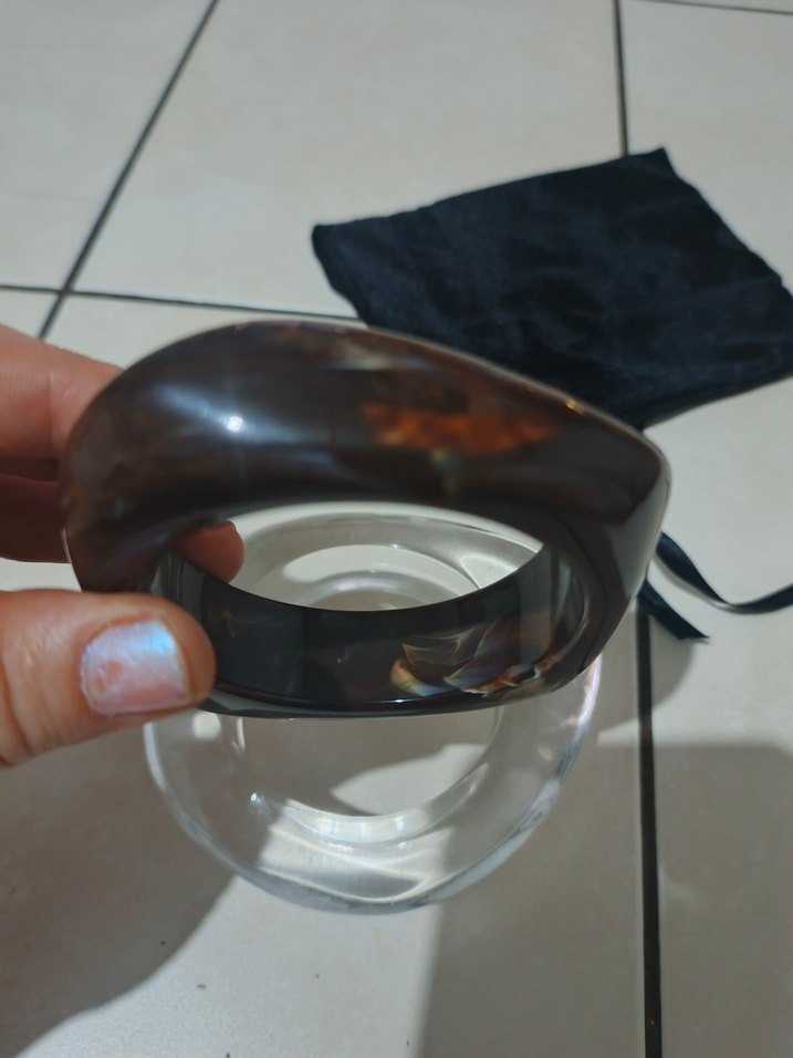 Siyah ve Şeffaf Kadın Bileklik Seti - Görsel 5