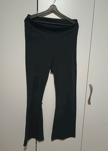 Siyah Süet Hamile Pantolonu - Görsel 2