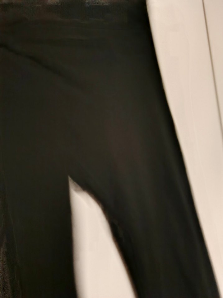 Siyah Süet Hamile Pantolonu - Görsel 5