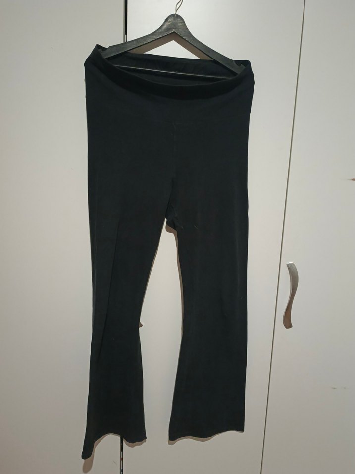 Siyah Süet Hamile Pantolonu - Görsel 2