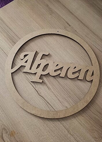 Alperen isimli pano