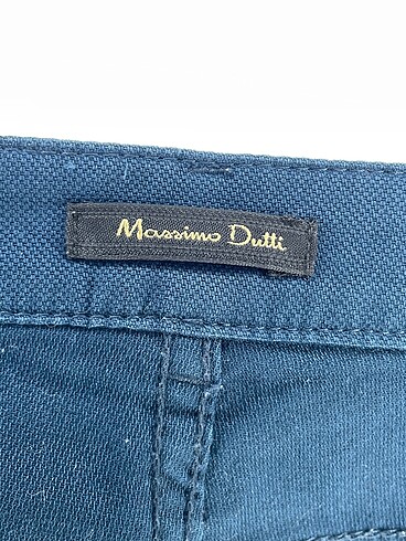 38 Beden lacivert Renk Massimo Dutti Kumaş Pantolon %70 İndirimli.