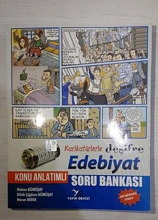 EDEBİYAT KONU ANLATIMLI KARİKATÜRLERLE DEŞİFRE