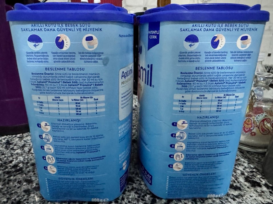 Mavi Apta Pronutra Bebek Sütü 800g - Görsel 4