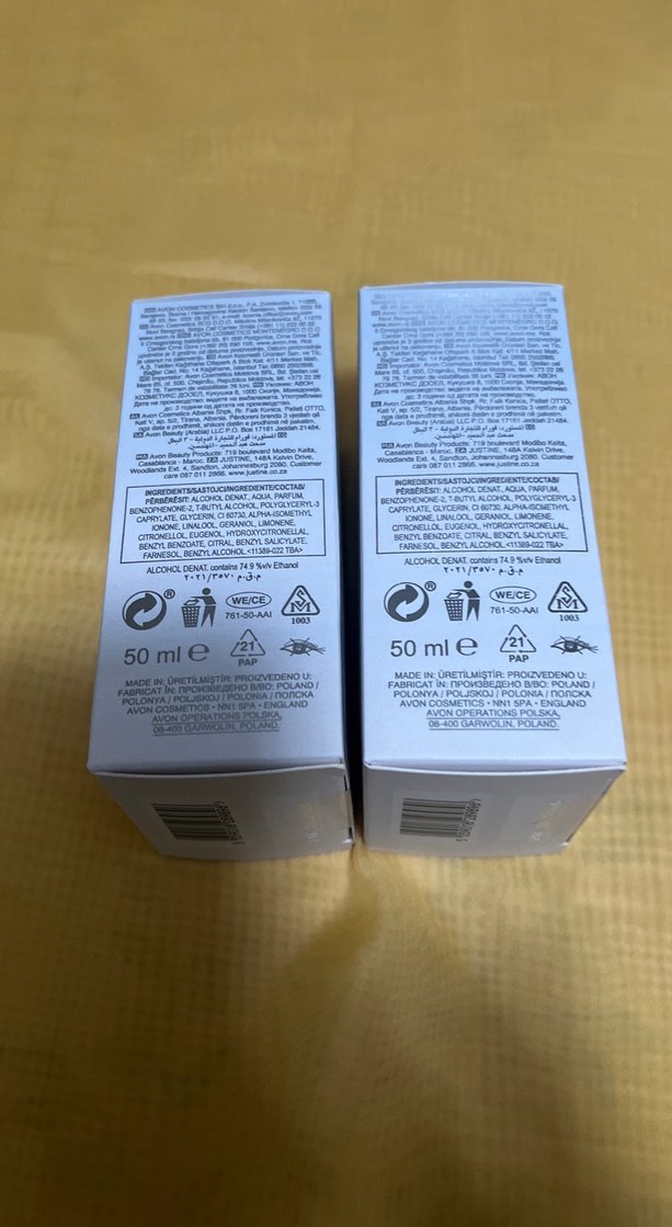 Avon Perceive Kadın Parfümü 50 ml 2 adet - Görsel 2