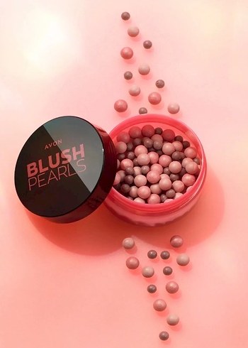 Avon Parlak Pembe Allık İnci Topları - Görsel 2