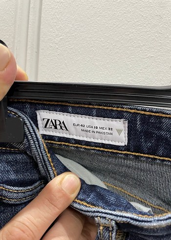 Zara Kadın kot Pantolon - Görsel 4