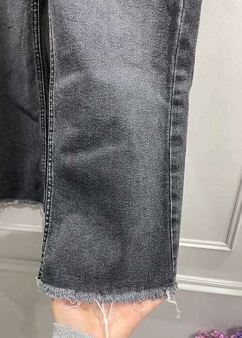 Zara Gri Kadın Kot Pantolon - Görsel 2