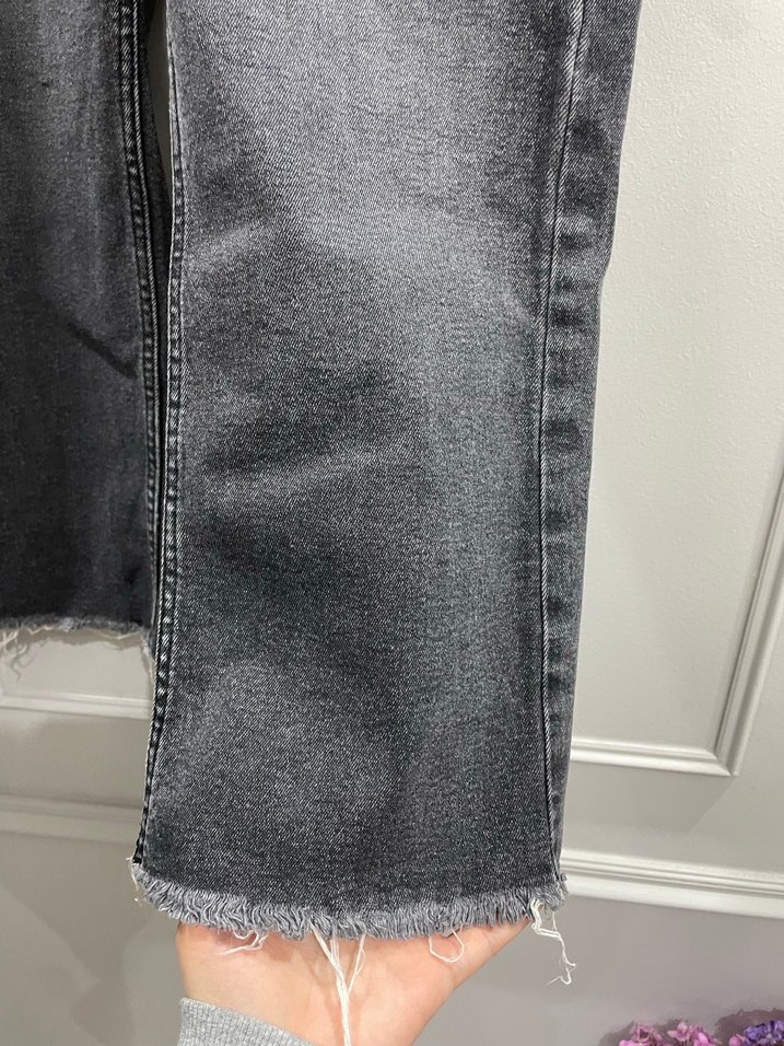 Zara Gri Kadın Kot Pantolon - Görsel 2