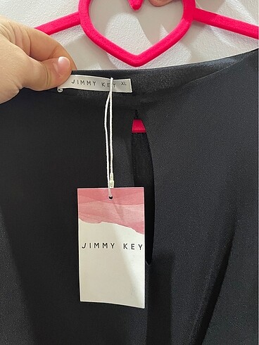 xl Beden siyah Renk jimmy key elbise