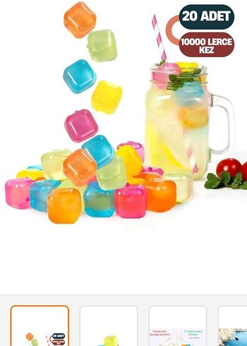 Renkli buz Küpleri - Görsel 8