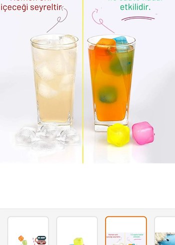 Renkli buz Küpleri - Görsel 6