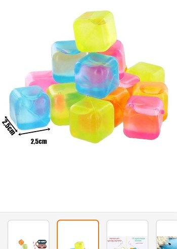 Renkli buz Küpleri - Görsel 7
