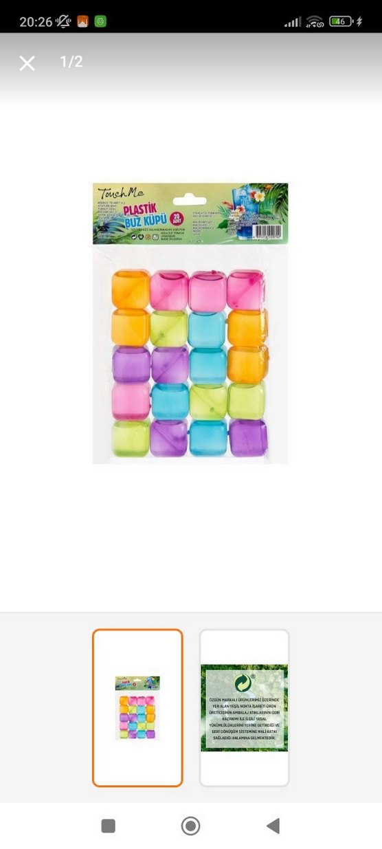 Renkli buz Küpleri - Görsel 2