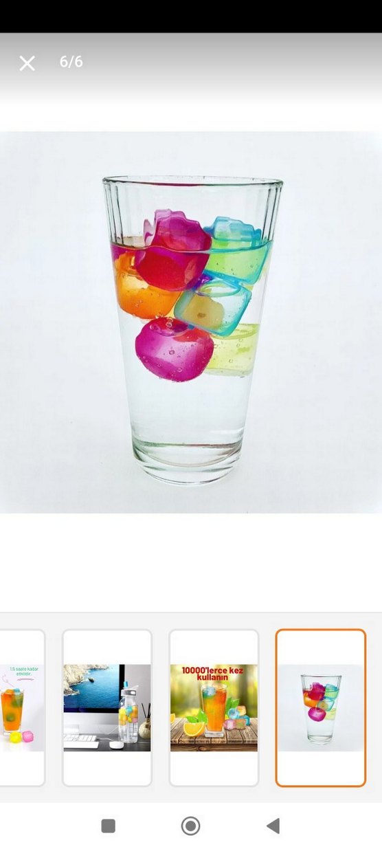 Renkli buz Küpleri - Görsel 4