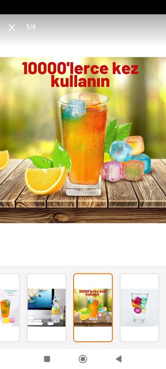 Renkli buz Küpleri - Görsel 3