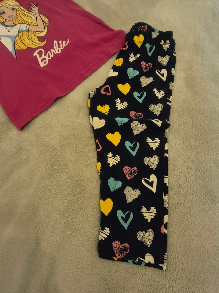 Barbie Baskılı Kız Çocuk Kısa Kollu Tişört - Görsel 4