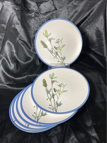 Keramika 6 lı pasta tabağı