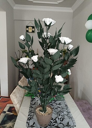 El yapımı saksı çiçeği 