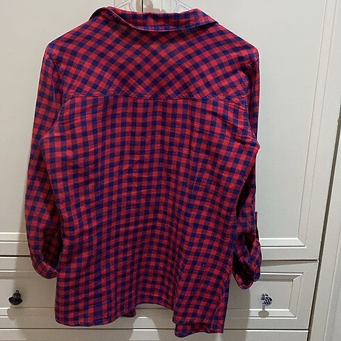 LC Waikiki Lcw Casual Kadın Kırmızı Ekose Gömlek