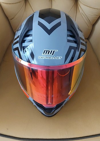 MTS PROHELMETS Seramik Motosiklet Kaskı - Görsel 5