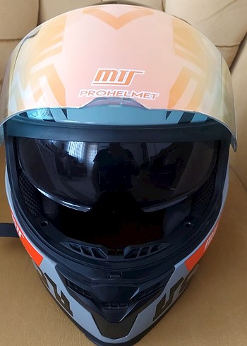 MTS PROHELMETS Seramik Motosiklet Kaskı - Görsel 7