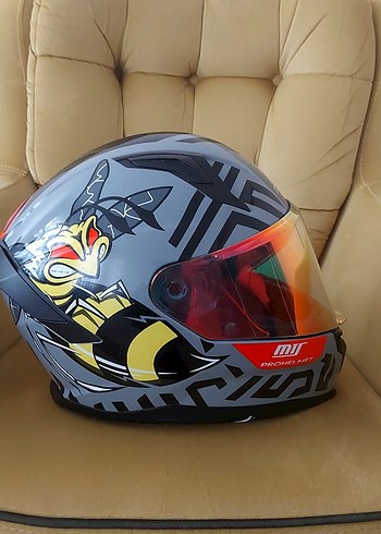 MTS PROHELMETS Seramik Motosiklet Kaskı - Görsel 2