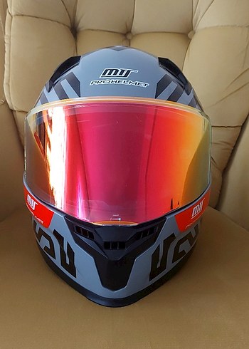 MTS PROHELMETS Seramik Motosiklet Kaskı - Görsel 3